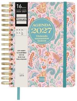 AGENDA ESCOLAR 26-27 4º SVH 16M VITAE ROSA ESPIRAL