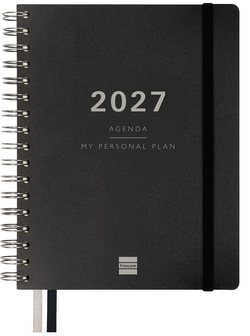 AGENDA ESCOLAR 26-27 4º SVV 16M TEMPUS NEGRO ESPIRAL