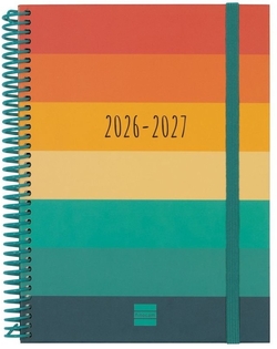AGENDA ESCOLAR 26-27 4º SVH DIVA COLORS ESPIRAL