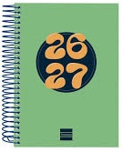 (CAT)AGENDA ESCOLAR 26-27 COOL 8º DP VERDE
