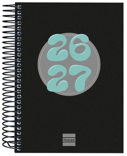 AGENDA ESCOLAR 26-27 8º DP COOL NEGRO ESPIRAL