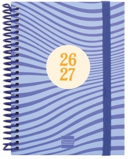 AGENDA ESCOLAR 26-27 8º DP DIVA OLAS ESPIRAL