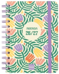 AGENDA ESCOLAR 26-27 8º DP COSMO GARDEN ESPIRAL