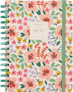 AGENDA ESCOLAR 26-27 E10 DP MONIQUILLA VERDE ESPIRAL