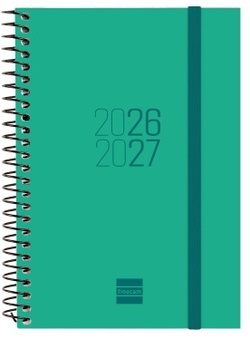 AGENDA ESCOLAR 26-27 E8 SVH ESPIR VERDE ESPIRAL