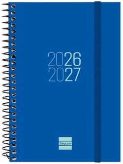 AGENDA ESCOLAR 26-27 E8 SVH ESPIR AZUL ESPIRAL