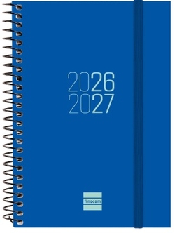 AGENDA ESCOLAR 26-27 E10 DP ESPIR AZUL ESPIRAL