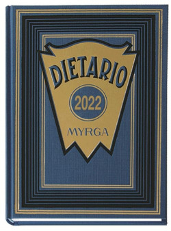 DIETARIO CUARTO 2020 DIA PAGINA AZUL 416 PAGINAS