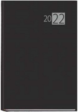 Agenda anual 2020 praxis negro 14,5x21cm dia pagina tapa dura