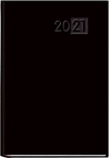 Agenda anual 2020 pe�afiel negro 14,5x21cm dia pagina tapa dura