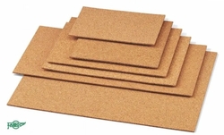 PAQ/10 PLANCHAS DE CORCHO 20X30CM GROSOR 4MM