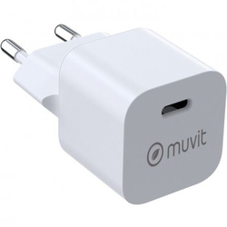 Cargador De Pared Muvit For Change Mcacc0049/ 1Xusb Tipo-C/