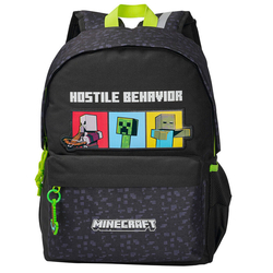 MOCHILA JUVENIL ADAPTABLE A CARRO MINECRAFT
