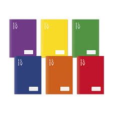 PAQ/10 LIBRETAS 4� 16H 70G. PAUTA MONTESSORI 5 C/M