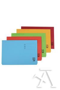 Paq/10 subcarpetas a4 bolsa y solapa 320g colores pastel surtidos