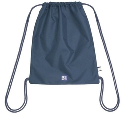 Saco plano oxford b-cool color azul marino 42x33cm con bolsillo interior