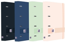 Pack carpebloc xl a4+ 4 anillas 35mm recambio 160h colores surtidos