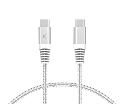 Ksix Bxcucc2T2 Blanco / Cable De Carga Y Datos 2 Metros / Us