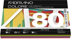 PACK PAPIER A4 100H 80G COULEURS ASSORTIMENT INTENSO