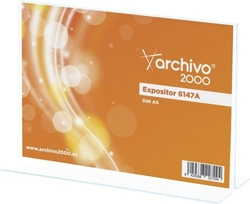 EXPOSITOR SOBREMESA FORMA T PREMIUM 75X210X155MM