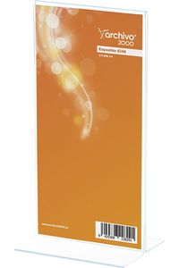 EXPOSITOR SOBREMESA FORMA T PRIMIUM 80X110X215MM