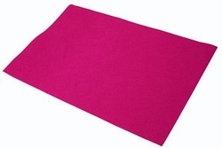 PACK/10 PLANCHAS DE FIELTRO 40X60 CM FUCSIA