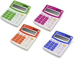 CALCULADORA BISMARK C-52 8 DIGITOS COLORES SURTIDOS