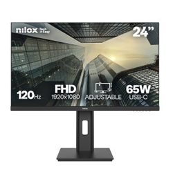 Monitor 24 Usb-C Dp Hdmi Nilox Nxm24Reg12065 Fhd 120Hz 4Ms