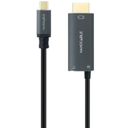 Cable Conversor Nanocable 10.15.5182/ Usb Tipo-C Macho Hdmi