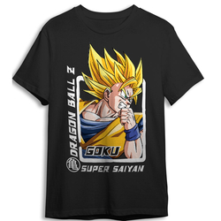 Camiseta Goku Super Saiyan Dragon Ball Z Adulto
