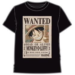Camiseta One Piece Wanted Xxl