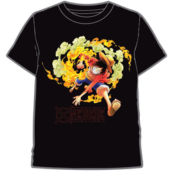 Camiseta Luffy Ataque One Piece Adulto