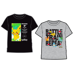 Camiseta Pikachu Pokemon Infantil