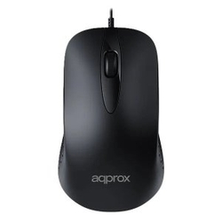 Mouse Approx Appxm100 Cable 1.45 1000 Dpi 3 Botones Color Ne