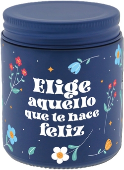 Vela aromática elige aquello que te hace feliz