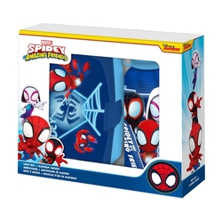 Cantimplora Aluminio + Sandwichera Spidey The Amazing Friend