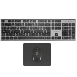 Pack Gaming Tacens Zenith/ Teclado Inalámbrico + Ratón Inalá