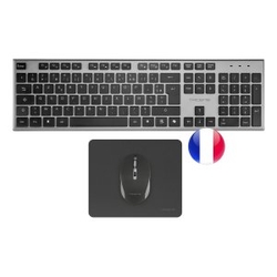 Teclado Mouse Y Alfombrilla Wireless Tacens Zenithwfr Low Pr