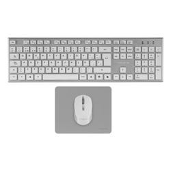 Teclado Mouse Y Alfombrilla Wireless Tacens Zenith Low Profi