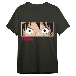 Camiseta Monkey D. Luffy Eyes One Piece Adulto