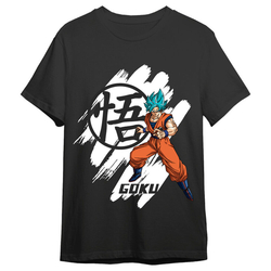 Camiseta Goku Super Saiyan Blue Dragon Ball Super Adulto