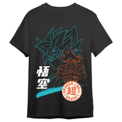 Camiseta Goku Silhouettes Dragon Ball Super Adulto