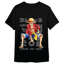 Camiseta Monkey D. Luffy One Piece Adulto