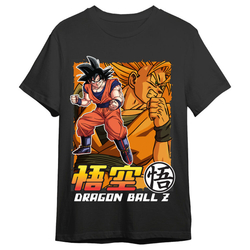 Camiseta Goku & Goku Super Saiyan Dragon Ball Z Adulto