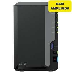 Nas Synology Diskstation Ds225+/ 2 Bahías 3.5- 2.5/ 6Gb Dd