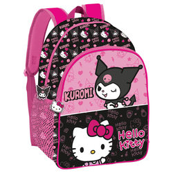 Mochila Kuromi & Hello Kitty 40Cm