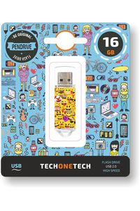 PENDRIVE 16GB USB 2.0 EMOJIS