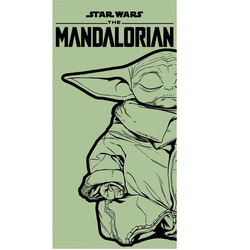 Toalla Mandalorian Star Wars Algodon