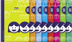 (pack 10u.) cuaderno espiral fº 80h 70g 5mm cuadrovia cubierta básica
