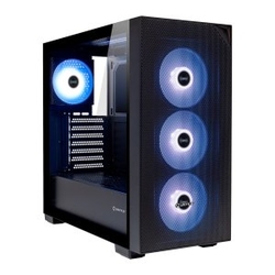 Caja Semitorre/Atx Unyka Revelat Mesh S/Fuente Usb-C Negra C